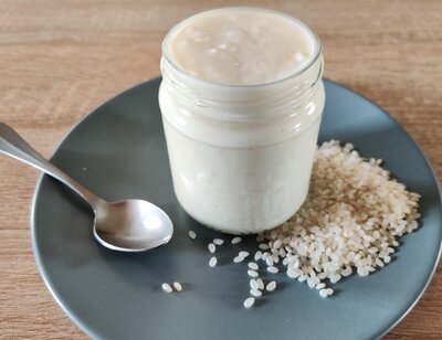 Riz au lait crémeux nature