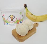 Glace banane 800 gr