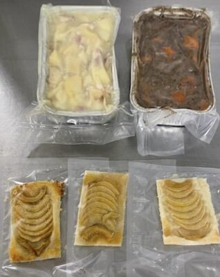 Repas plat/ dessert bourguignon 3 personnes
