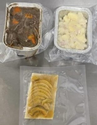 Repas plat/ dessert bourguignon 1 personne