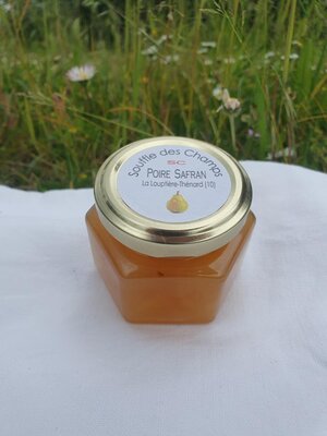 Confiture poire safran