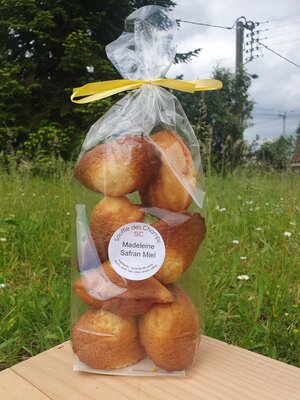 Madeleines safran miel