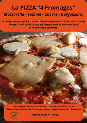 Pizza '4 fromages'