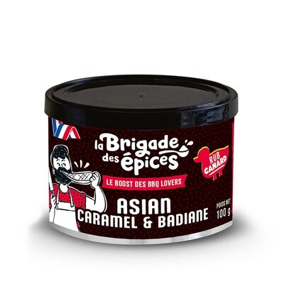 Rub asian caramel et badiane - pour le canard