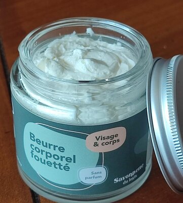 Beurre corporel fouetté - au beurre de karité