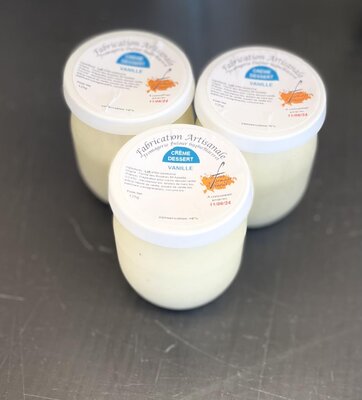 Crème dessert vanille