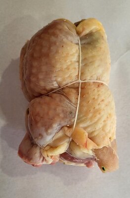Paupiette de poulet (crème/poireaux)