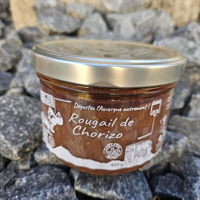 Rougail chorizo (porc du cantal)