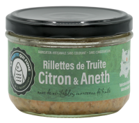 Rillettes de truite citron & aneth