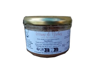 Terrine de brebis aux noisettes