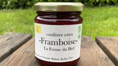 Confiture extra de framboises