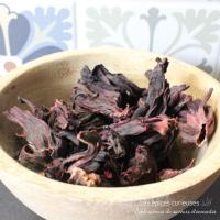 Fleurs d'hibiscus rouge