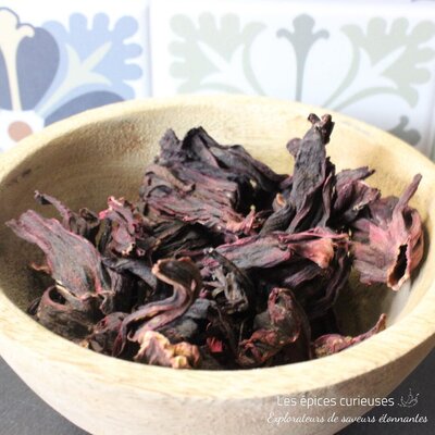 Fleurs d'hibiscus rouge