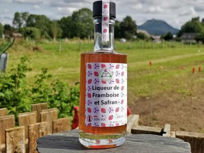 Liqueur de framboise safran 200ml