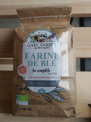 Farine de blé t110  'la complète'