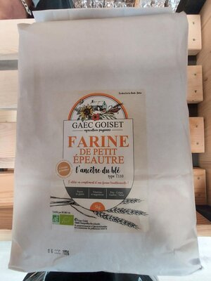Farine de petit épeautre t80 1kg