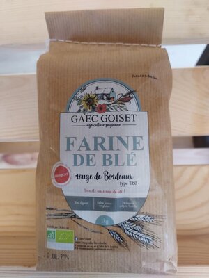 Farine de blé t80 'rouge de bordeau' 1kg