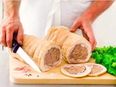 Poitrine de veau farci