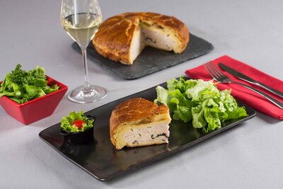 Tourte vigneronne 2 pers