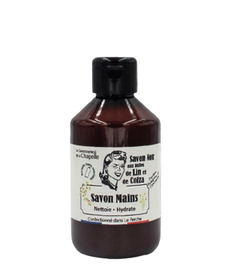 Savon mains au savon noir