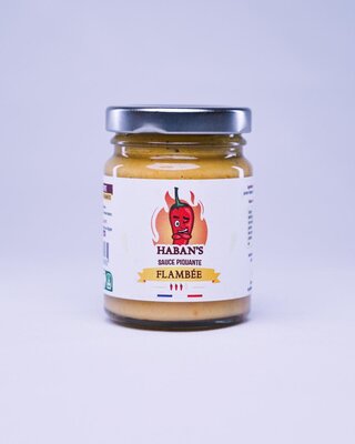 Haban’s – sauce flambée  – pot de 90g