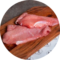 2 escalopes veau de lait bio