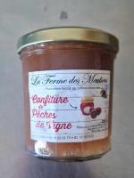 Confiture de pêche de vigne