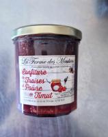 Confiture fraise, poivre timut