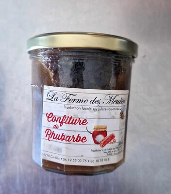 Confiture de rhubarbe