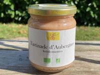 Tartinade d'aubergines au basilic