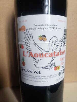 Bière blonde d'été 4,5%