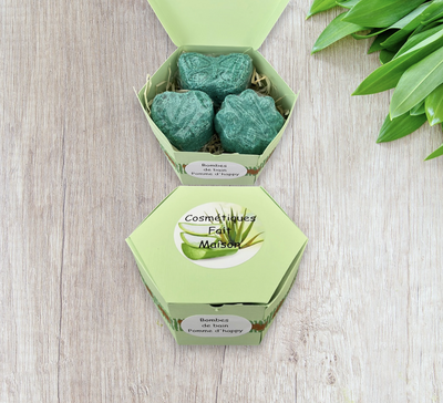 Box bombes de bains pomme d'happy