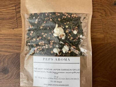 Thé vert sencha japon premium sarrasin