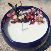 Bougie parfumée monoi - cire de colza