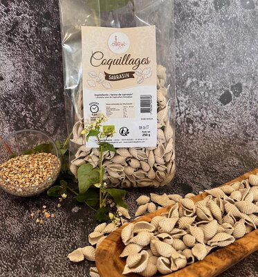 Coquillages de sarrasin biologique 250 gr