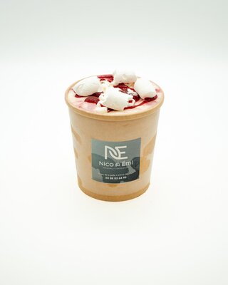 Box gourmande yaourt fruits rouges