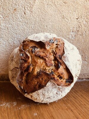 Pain epeautre raisins & noisettes