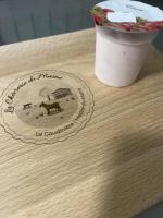 Fromage blanc - chèvre- à la fraise