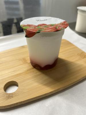 Yaourt à la fraise x2
