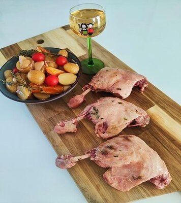 Cuisses de canard confites 3 pers