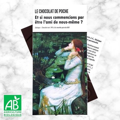 Noir 74% menthe poivrée bio