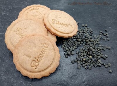 Biscuits à la farine de lentilles