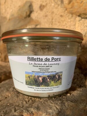 Rillettes de porc plein air