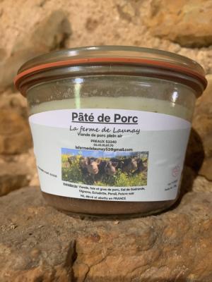 Pâté de campagne de porc plein air