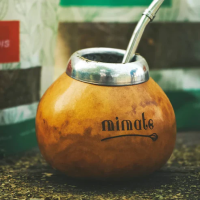 Calebasse traditionnelle + bombilla