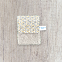 Débarbouillette gris clair