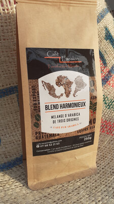 Blend harmonieux arabica 3 origines en grain