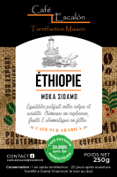 Moka sidamo éthiopie moulu