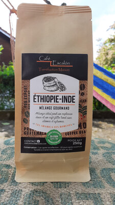 Mélange gourmand éthiopie-inde moulu