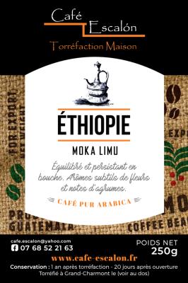 Moka éthiopie terroir limu en grain